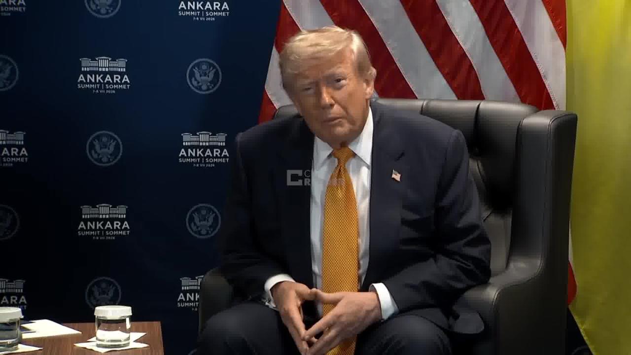 懂王在接受采访时表示：“昨晚我们摧毁了28艘伊朗船只，今晚我们可能会摧毁更多船只