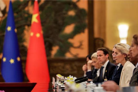 中国和欧盟谈妥了！7月24日上午，中方在北京会见举行第二十五次中国——欧盟领导人
