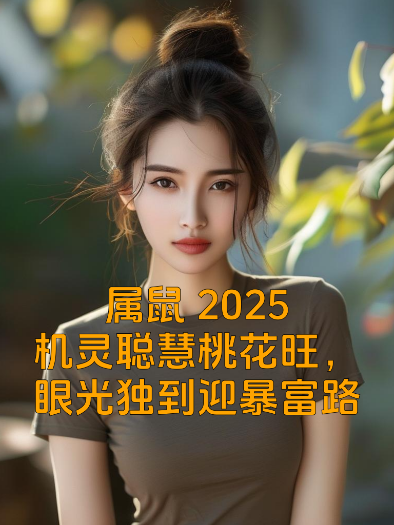 属鼠2025：机灵聪慧桃花旺，眼光独到迎暴富路