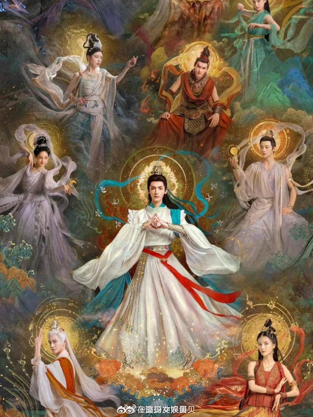 目前最服的还是《长月烬明》十二神的海报非常震撼的海报