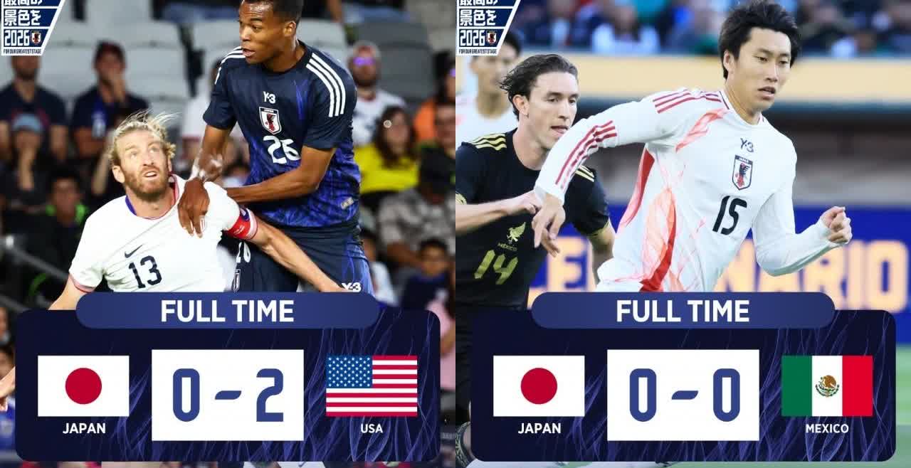 【一平一负：日吹集体沉默了】这几天日本国家队在美国踢了两场热身赛，结果首场0