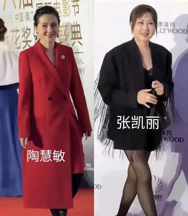 五六十岁该如何穿搭，59岁陶慧敏秒杀63岁张凯丽，论服装的重要性。近日，金扬