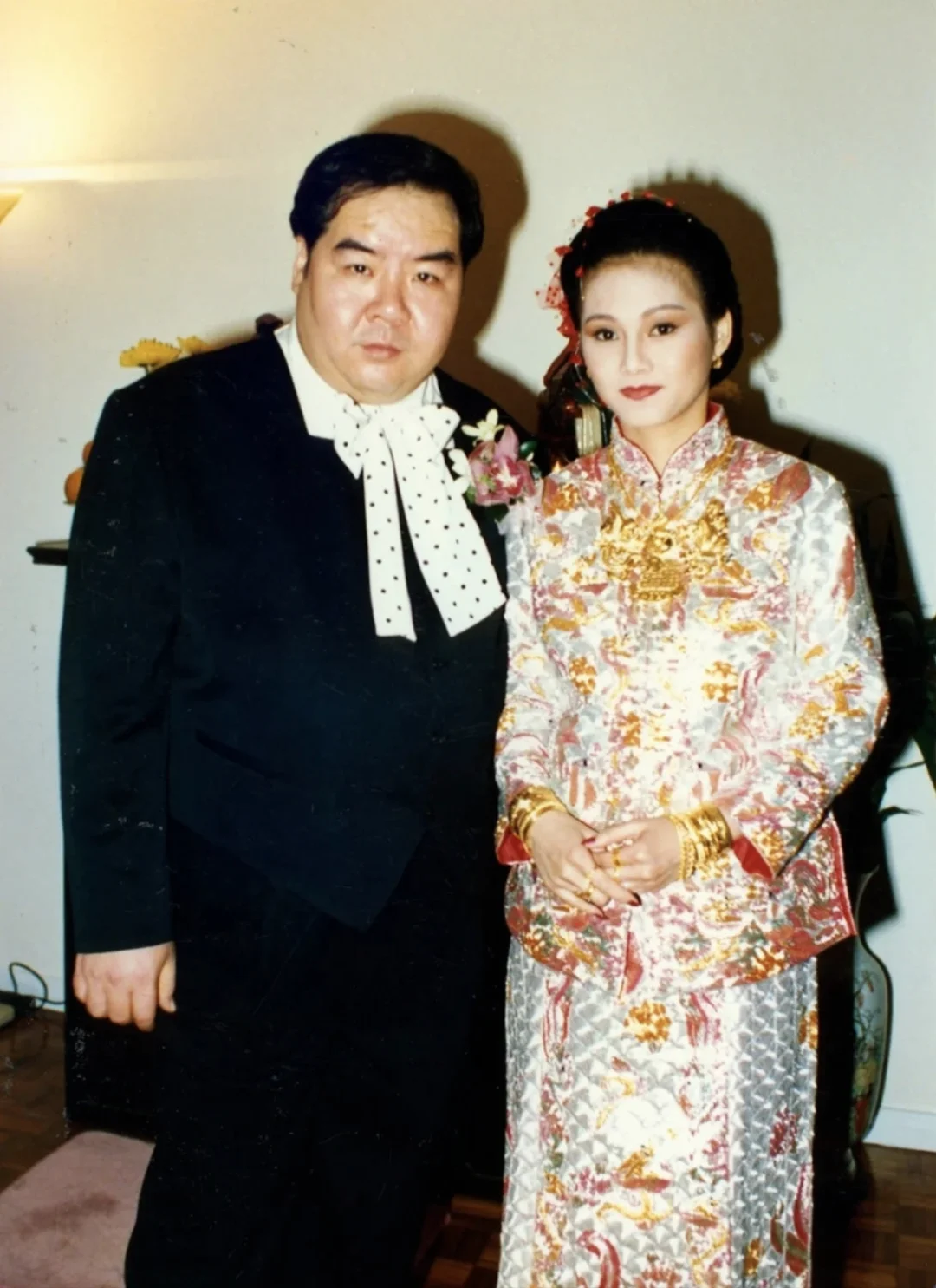 1991年，40岁“肥猫”郑则仕在香港的婚礼！