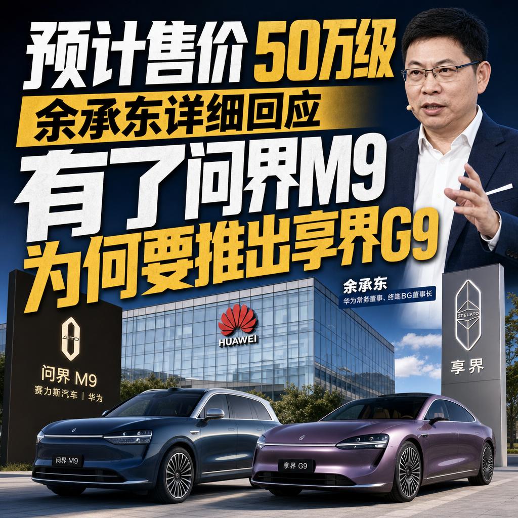 有人问得很直接：都有了问界M9，鸿蒙智行为啥还要再造一台50万级的享界G9？这