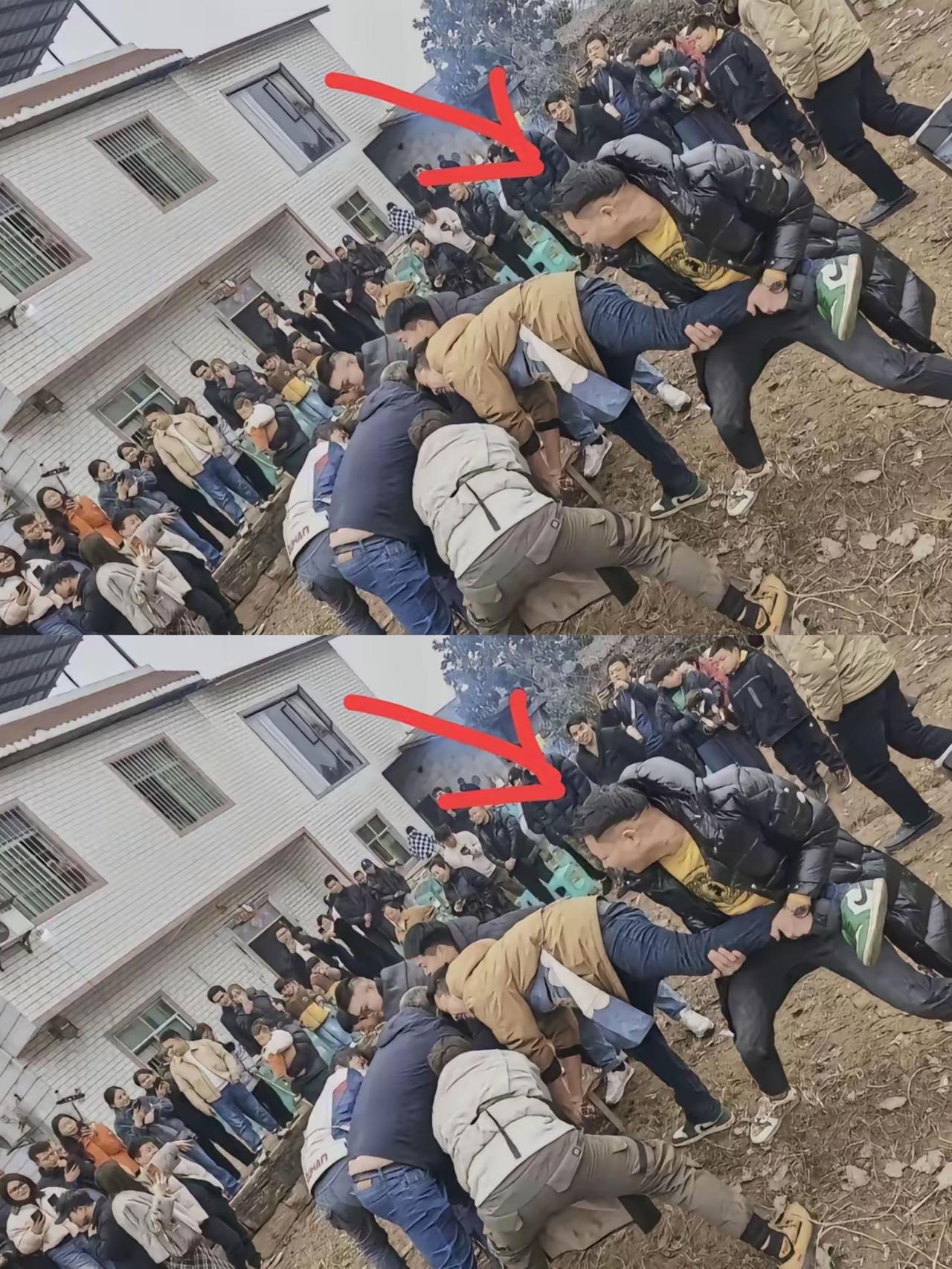 谁懂啊家人们！这次按猪活动最亏的不是没拿钱，是这位穿黑羽绒服的大哥！明明