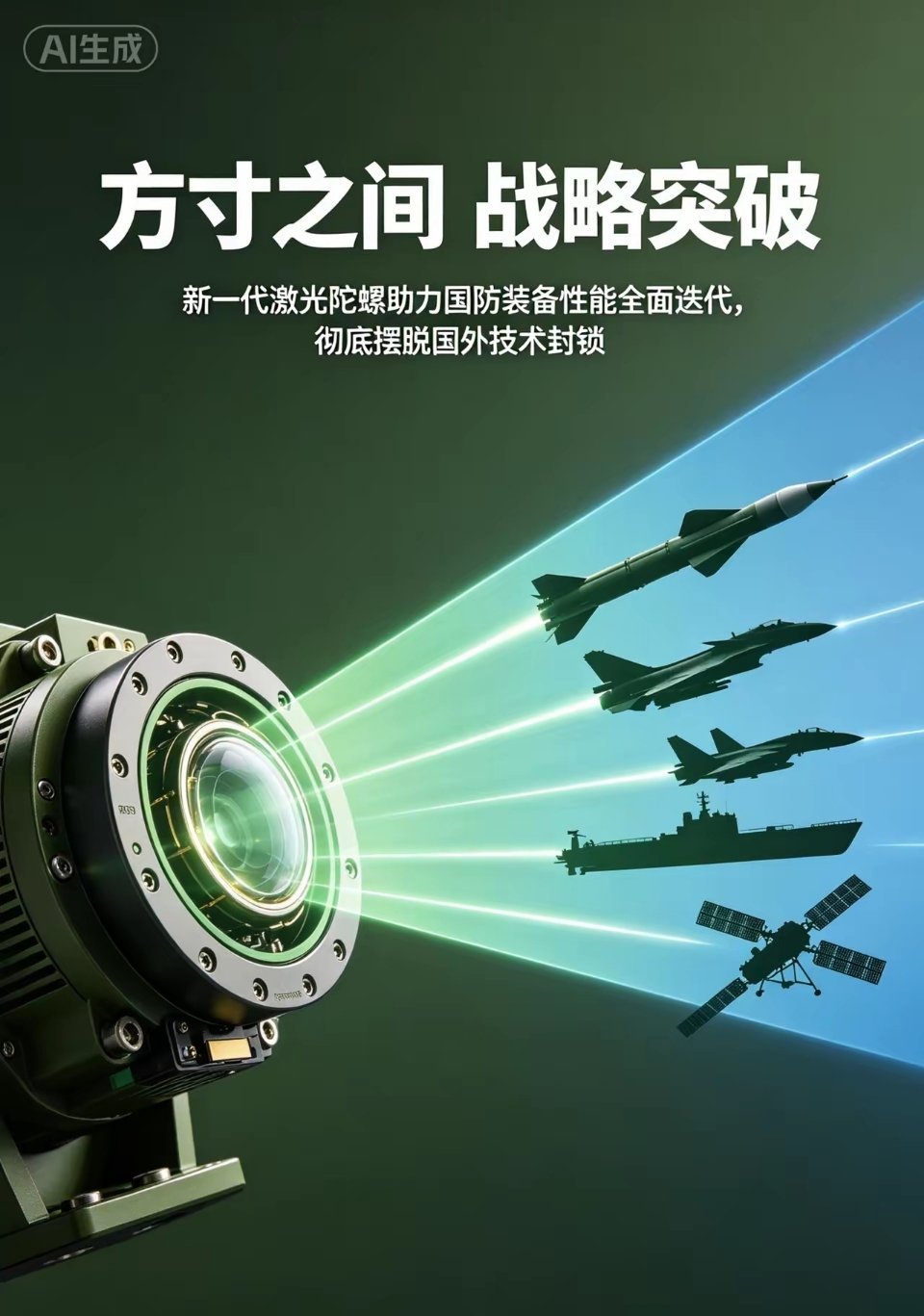 中国拿下世界级硬核突破！国防科大与陆军工程大学联手，彻底攻克困扰全球激光陀螺50