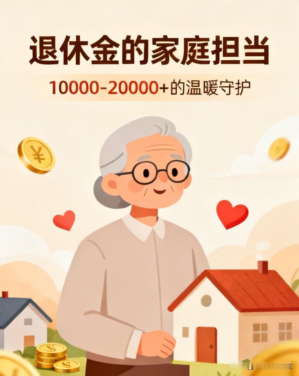 发现一个很现实的现象，那些退休金一万到两万多的退休老人，他们的养老金，根本不是单
