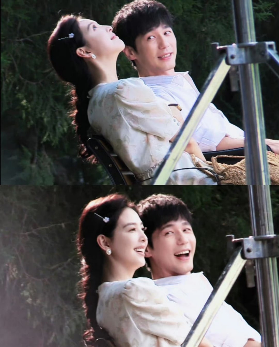 谁懂章若楠的“白姓男主搭子”体质！总能精准拿捏与不同白姓男演员的适配度，这缘分真