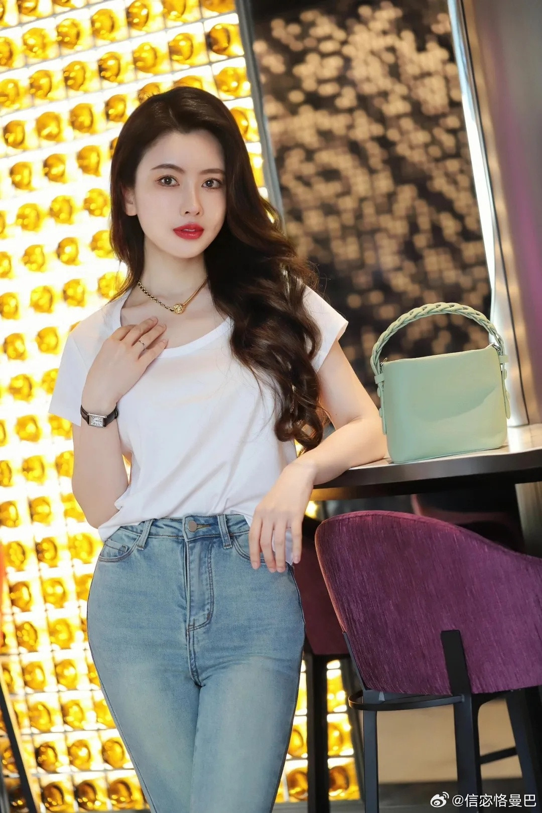 气质穿搭小姐姐美女