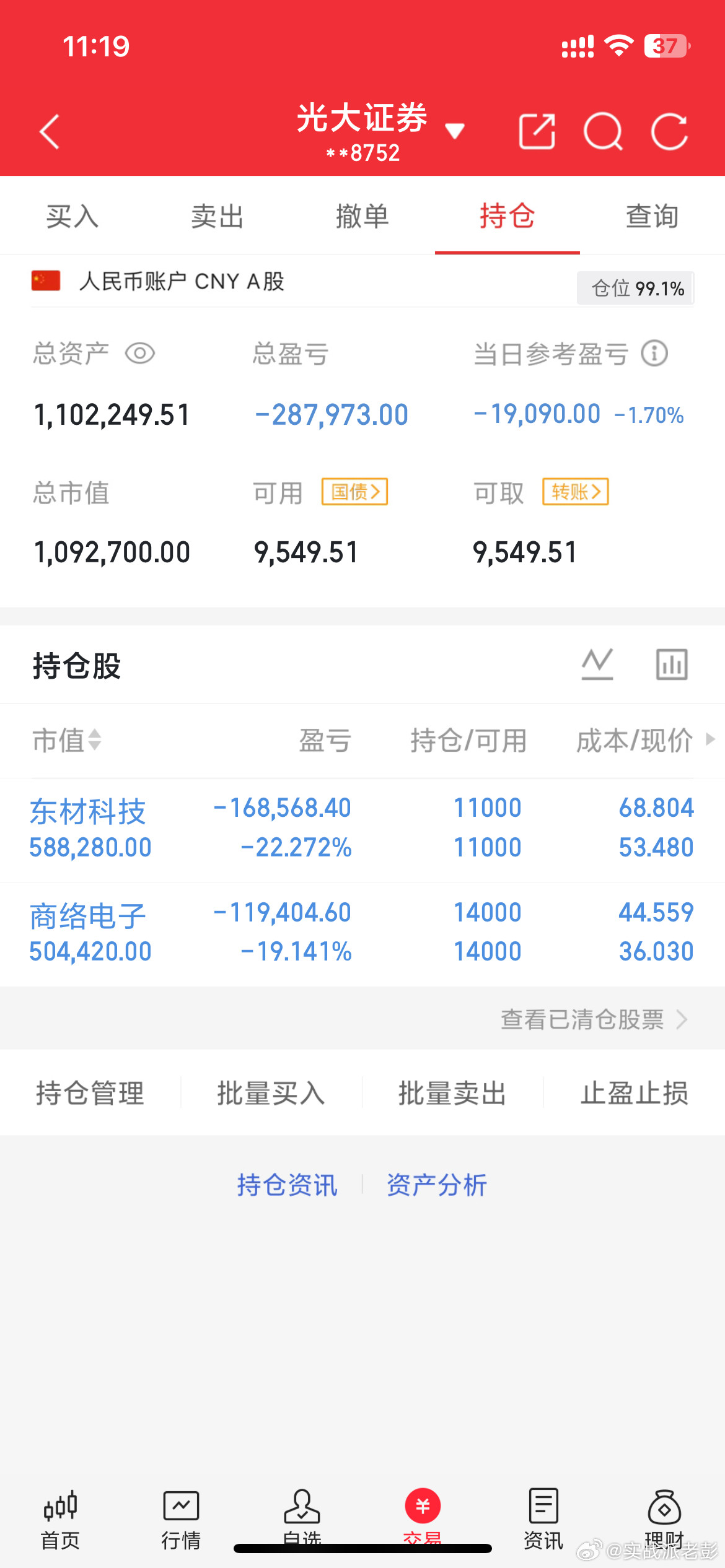 暂不动，静观其变，风浪过了，自然会上鱼，坦坦荡荡。
