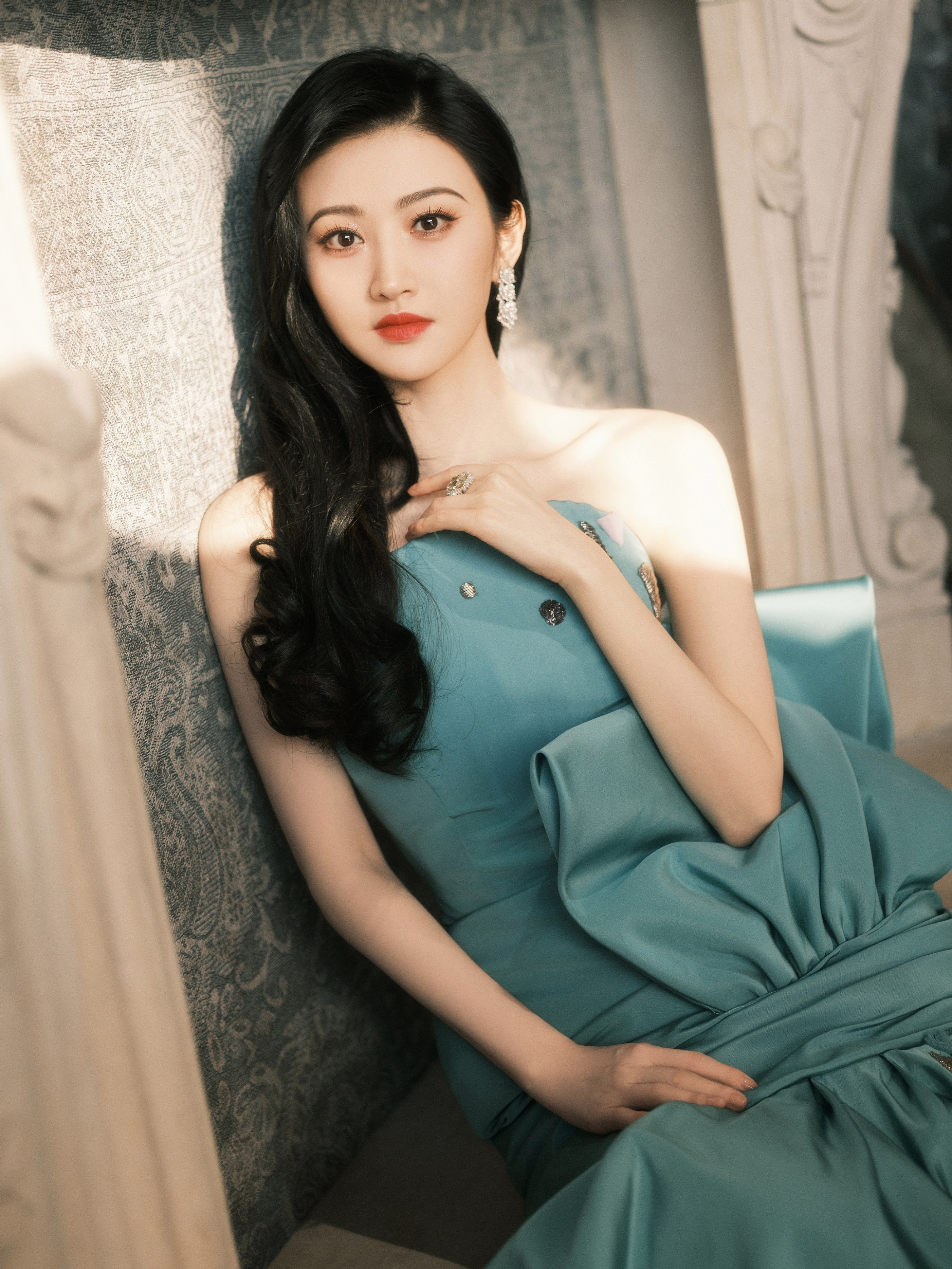 景甜女神时尚写真：优雅高贵、绝世佳人