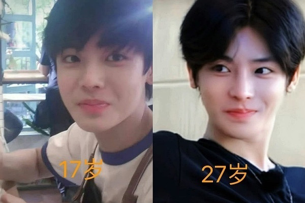 第一次知道这两位当红男明星多年前是一个团体的，怪不得他俩感觉有点像。​​​
