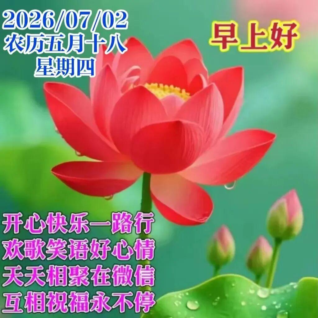 随着新月的开启和美丽的祝福，愿一切都很完美，财富丰富，好运陪伴你很久，幸福每年都