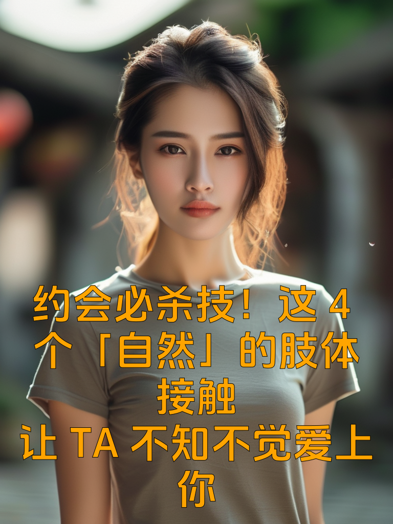 约会必杀技！这4个「自然」的肢体接触，让TA不知不觉爱上你