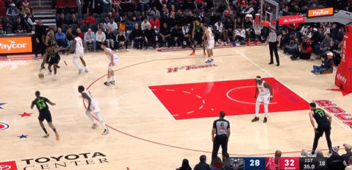 绕掩护急停跳投~！！