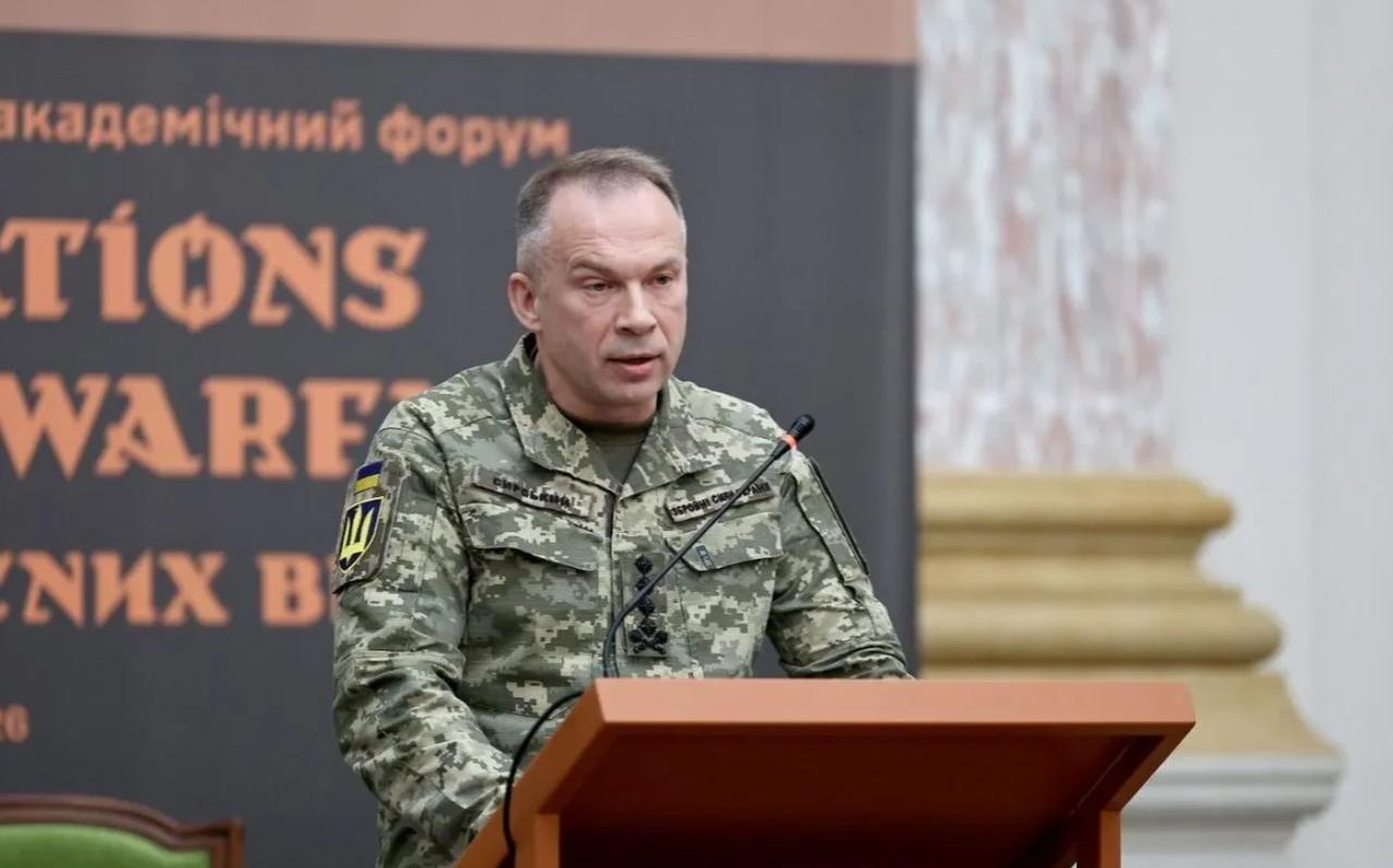 乌军总司令西尔斯基称：乌克兰正在改变战场规则！乌克兰武装部队总司令西尔斯基，