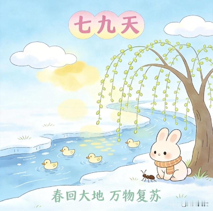 今天进七九天，牢记：1不睡，2要泡，3多吃，养好体质，正式入春！今天腊月二十六