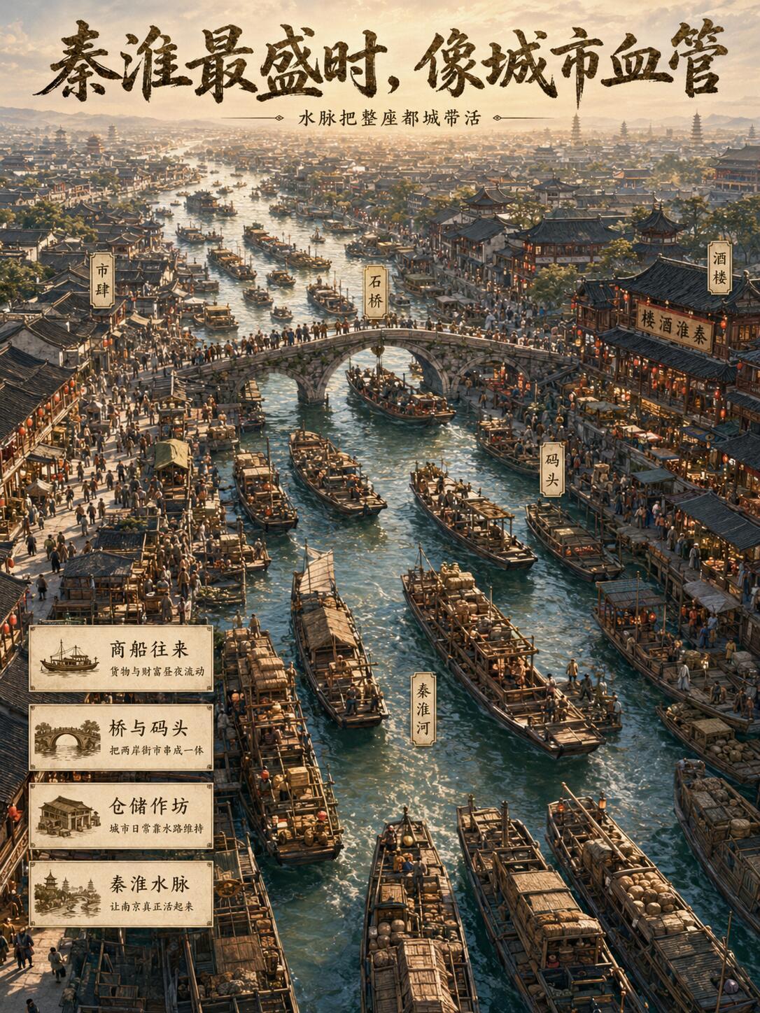 明朝南京最盛时有多震撼？很可能长这样