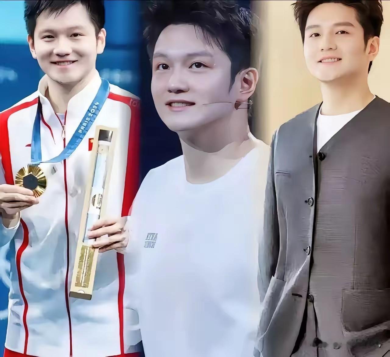 不知道有没有人，仔细看过樊振东的笑？那笑容可真值得品味：常常带着点腼腆，嘴角