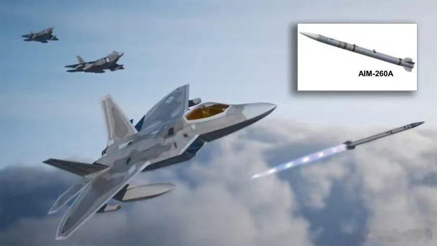 草根分析：美国新型AIM-260A空空导弹参数和性能：弹长：3810mm弹径：2
