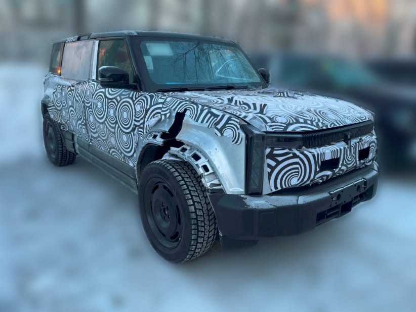 奇瑞iCAR05谍照，尺寸比iCAR03更大[doge]定位轻越野车兼顾城市通勤