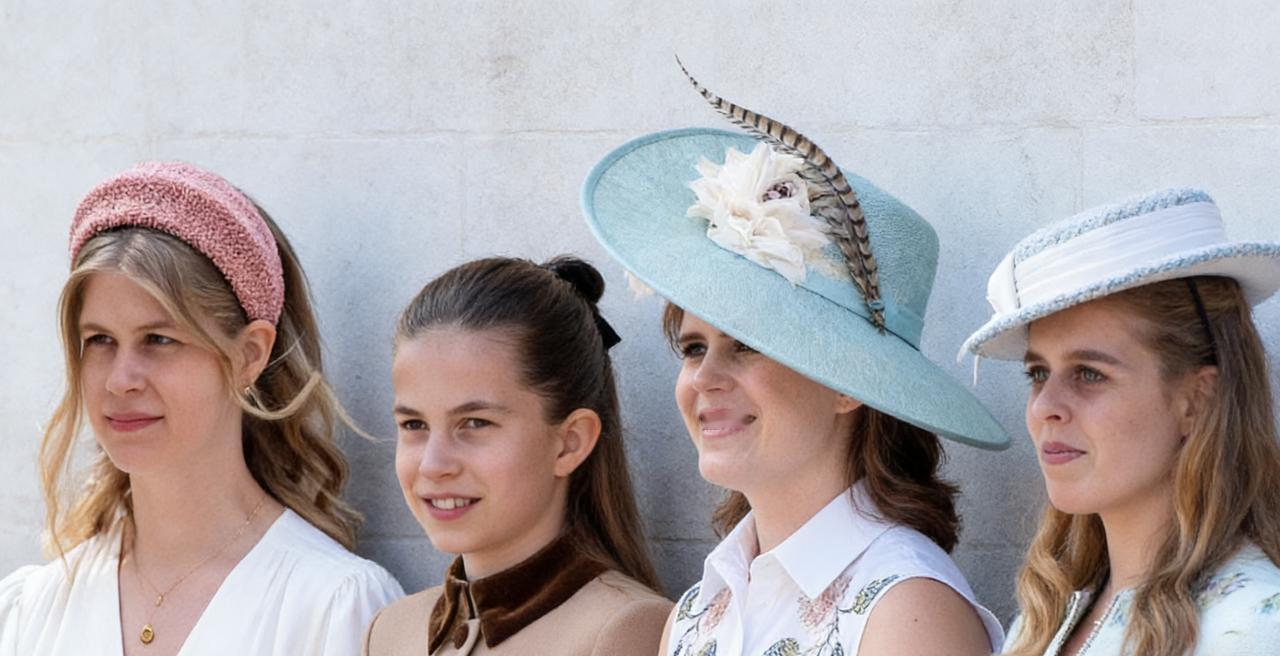 温莎的公主们哪一个更让你心动呢？分别是索菲的女儿—路易斯，威廉的女儿—夏洛特公