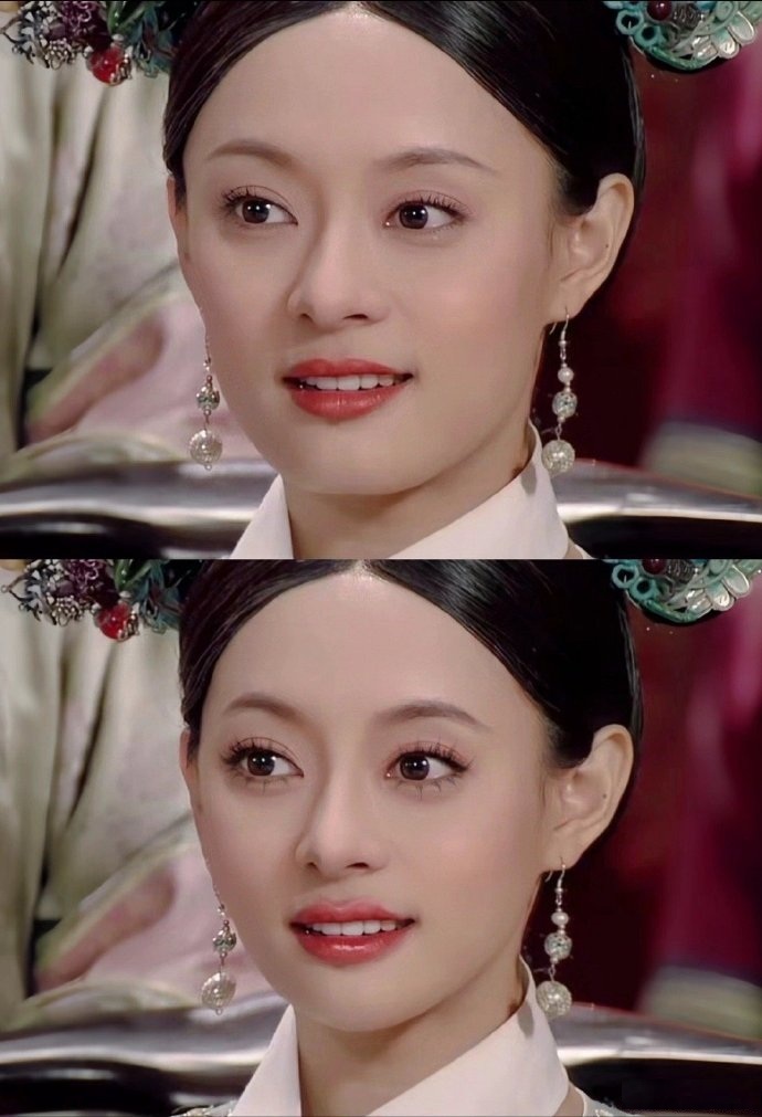 甄嬛传如果放到现在拍，用上美颜和滤镜，效果可能就会是这样