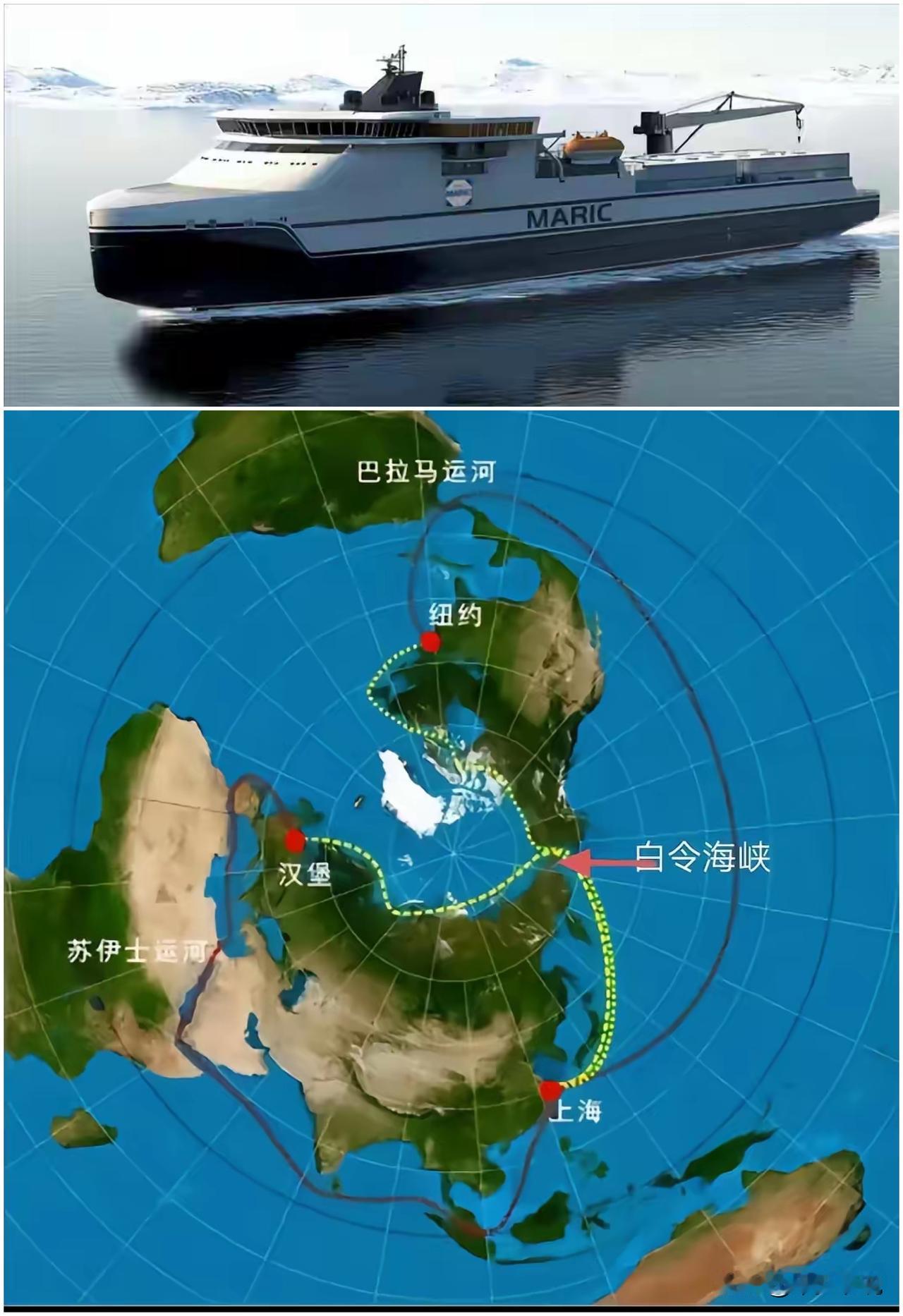 北极航道我们来了，国产核动力客货破冰船展出最近中国船舶集团708所推出自主研发