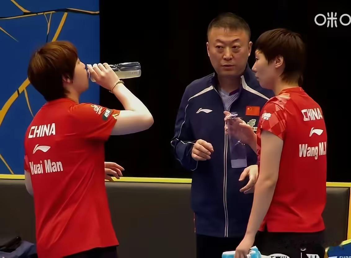 不止马琳恐怕王励勤也没想到世界第一的女双，竟然栽在一场普通的对决里！​双曼