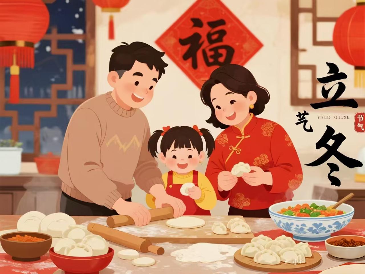 通知一下！明天就立冬了，以前不懂，老话说“立冬不端饺子碗，冻掉耳朵没人管”