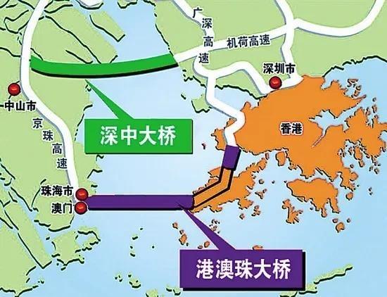 虎门大桥：受益最大的是东莞;南沙大桥：受益最大的是广州;深中大桥：受益最大