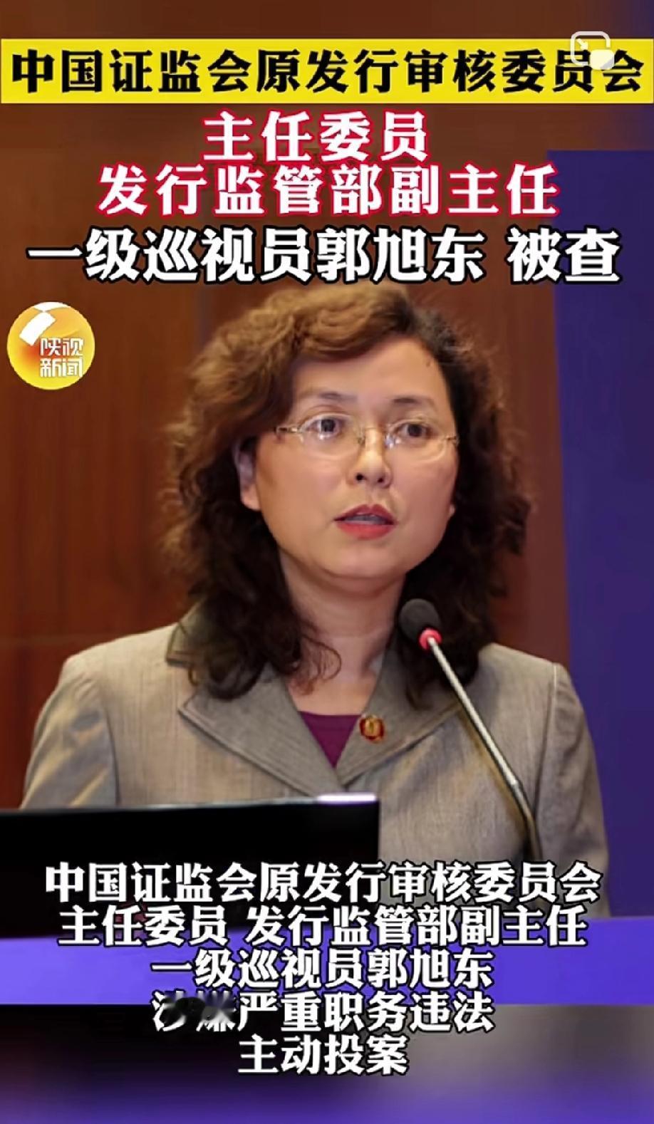 这个女人，究竟是聪明，还是愚蠢？​​曾被称为“发审女王”的郭旭东，在证监会工作
