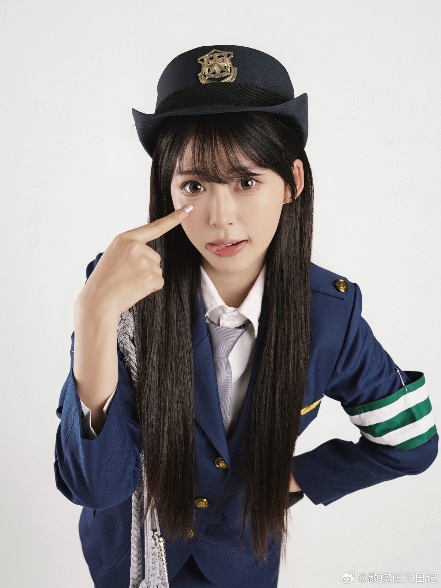 写真摄影日记小野警官美女