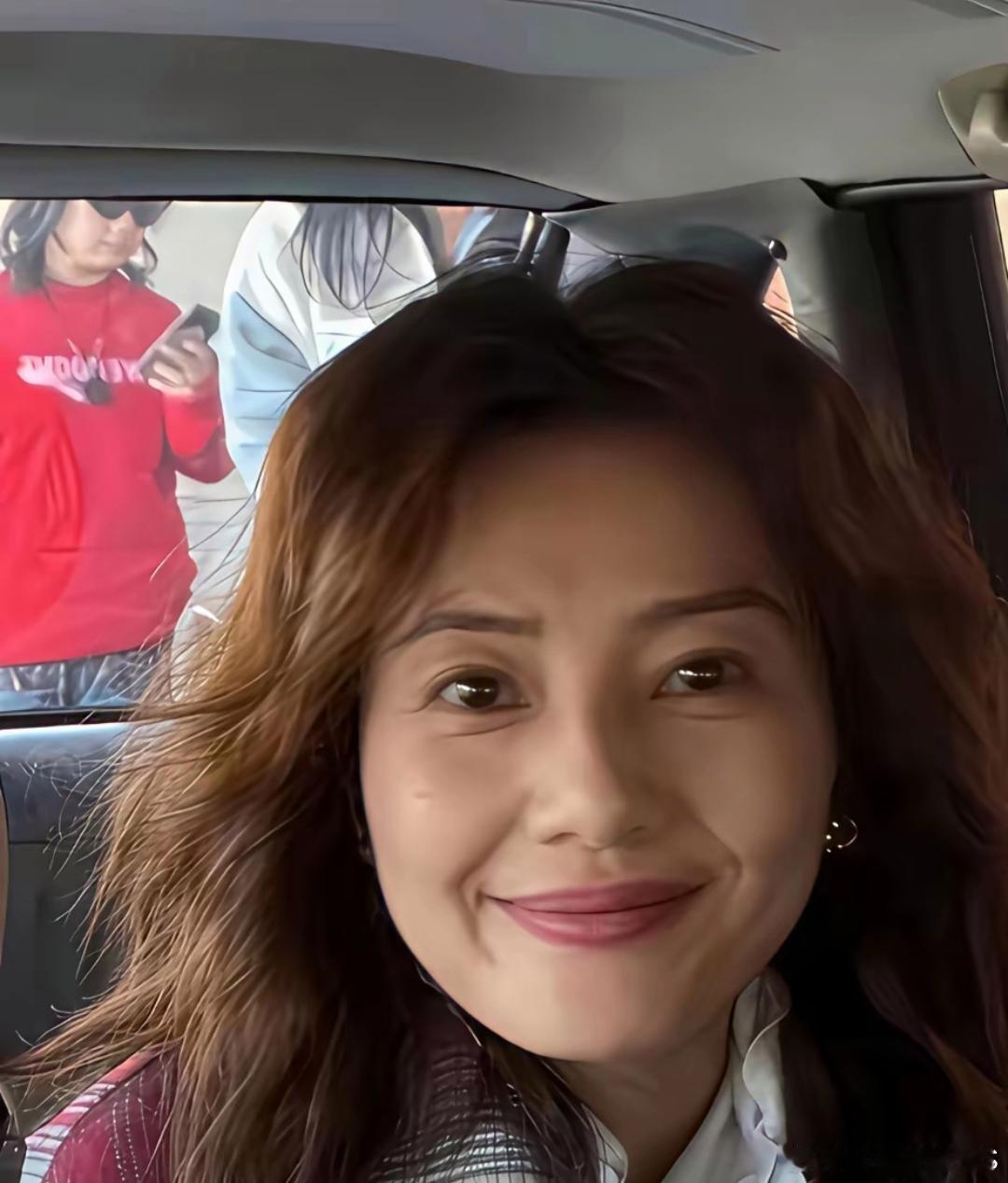 这才是高圆圆最真实的样子，没啥滤镜修饰