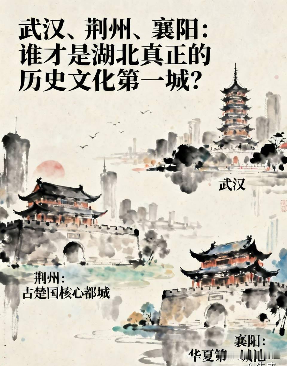 武汉、荆州、襄阳：谁才是湖北真正的历史文化第一城？说起湖北历史文化，绕不开