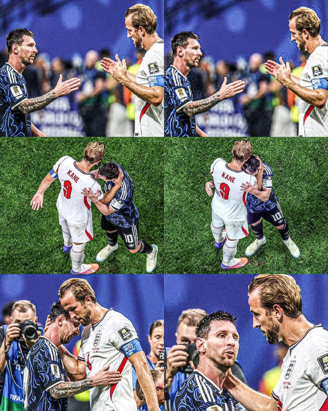 🥹🏆阿根廷🇦🇷与英格兰🏴󠁧󠁢󠁥󠁮󠁧󠁿的比赛终场哨声一响，