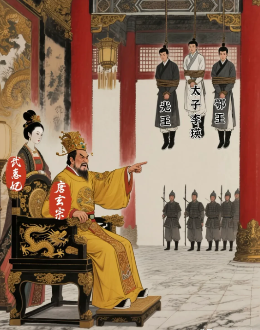 李隆基堪称“千古半帝”。前半生他发动政变诛韦后、拥父登基，后即位改元开元，创