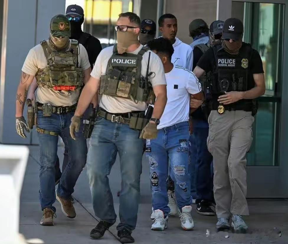 乐子大了，懂王的私兵ICE最近开始不满意了，因为根本没有拿到承诺的薪水。​特朗