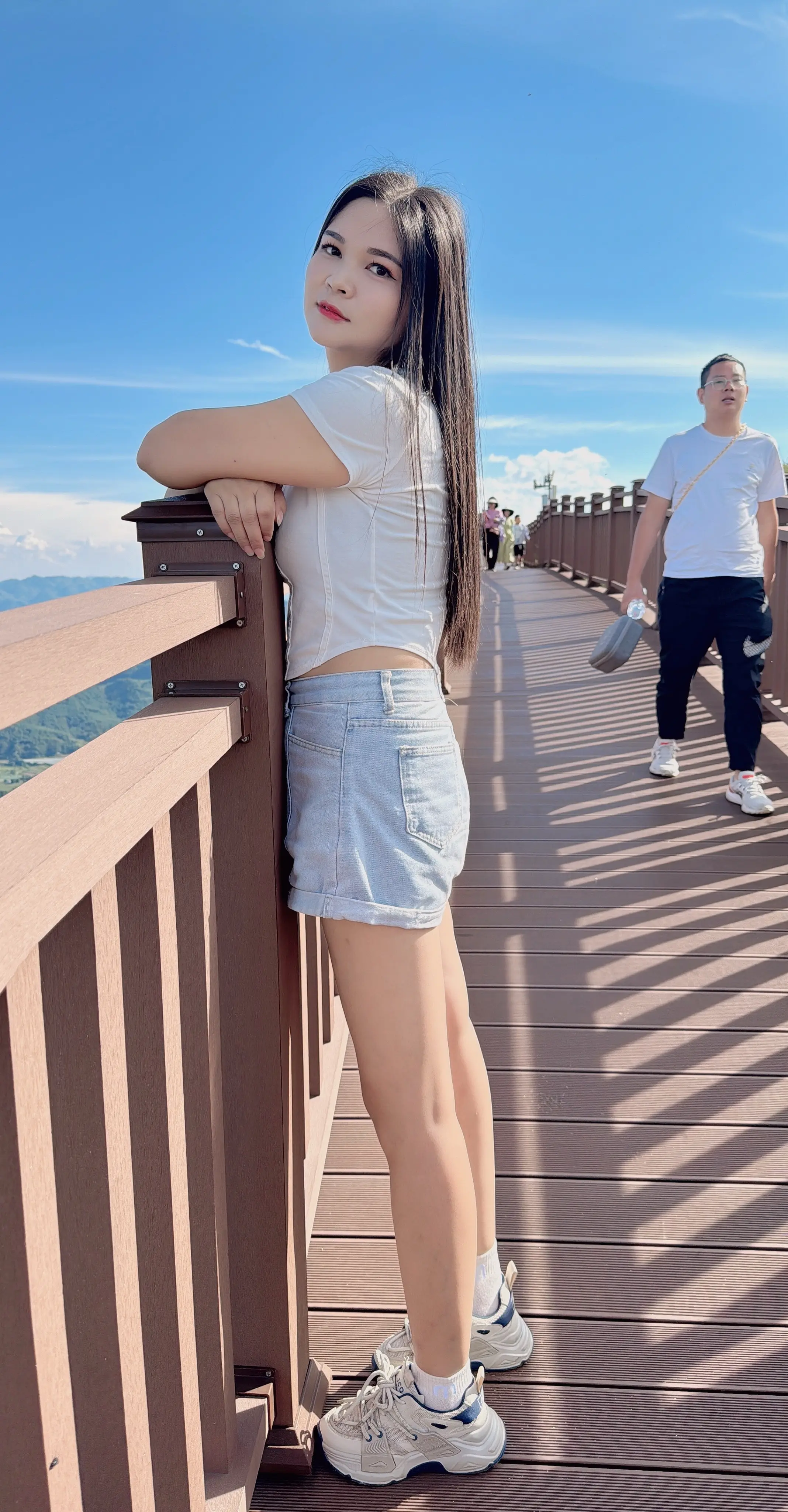 库存照片 户外甜美随拍