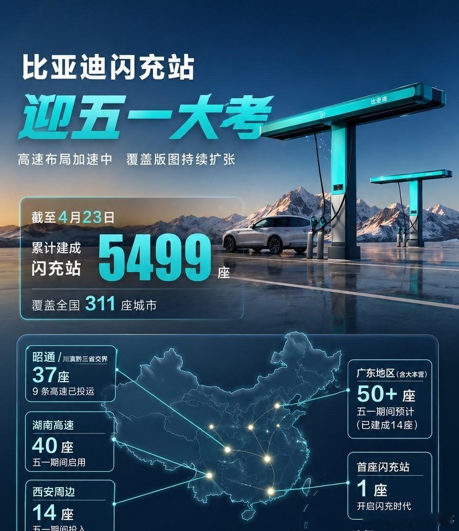 五一冲1000？比亚迪这次真要失手了离五一只剩最后窗口，但高速1000座这个目标