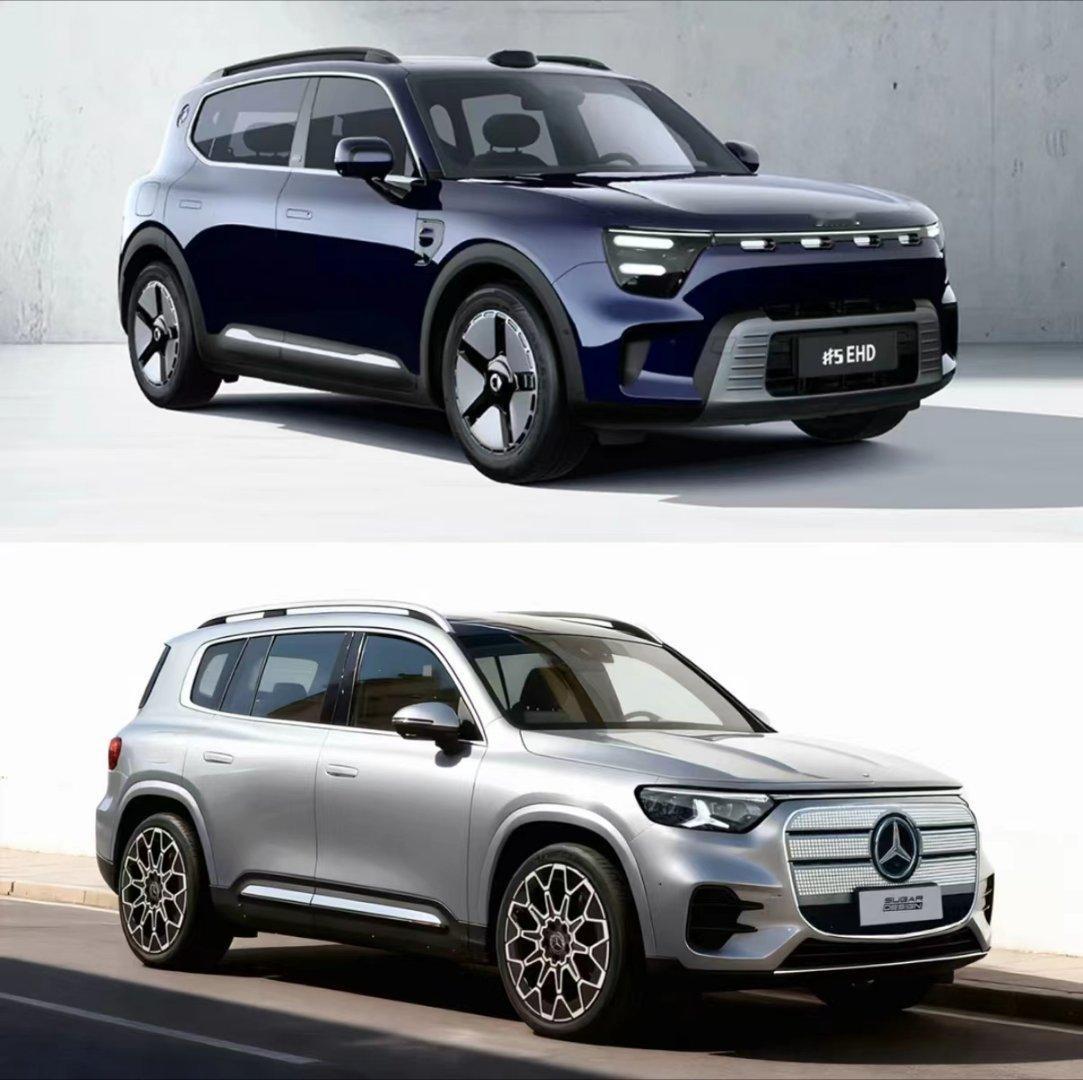 奔驰新的GLB就要来了，而且会有插混版本，网友直呼：这不就是smart5EH