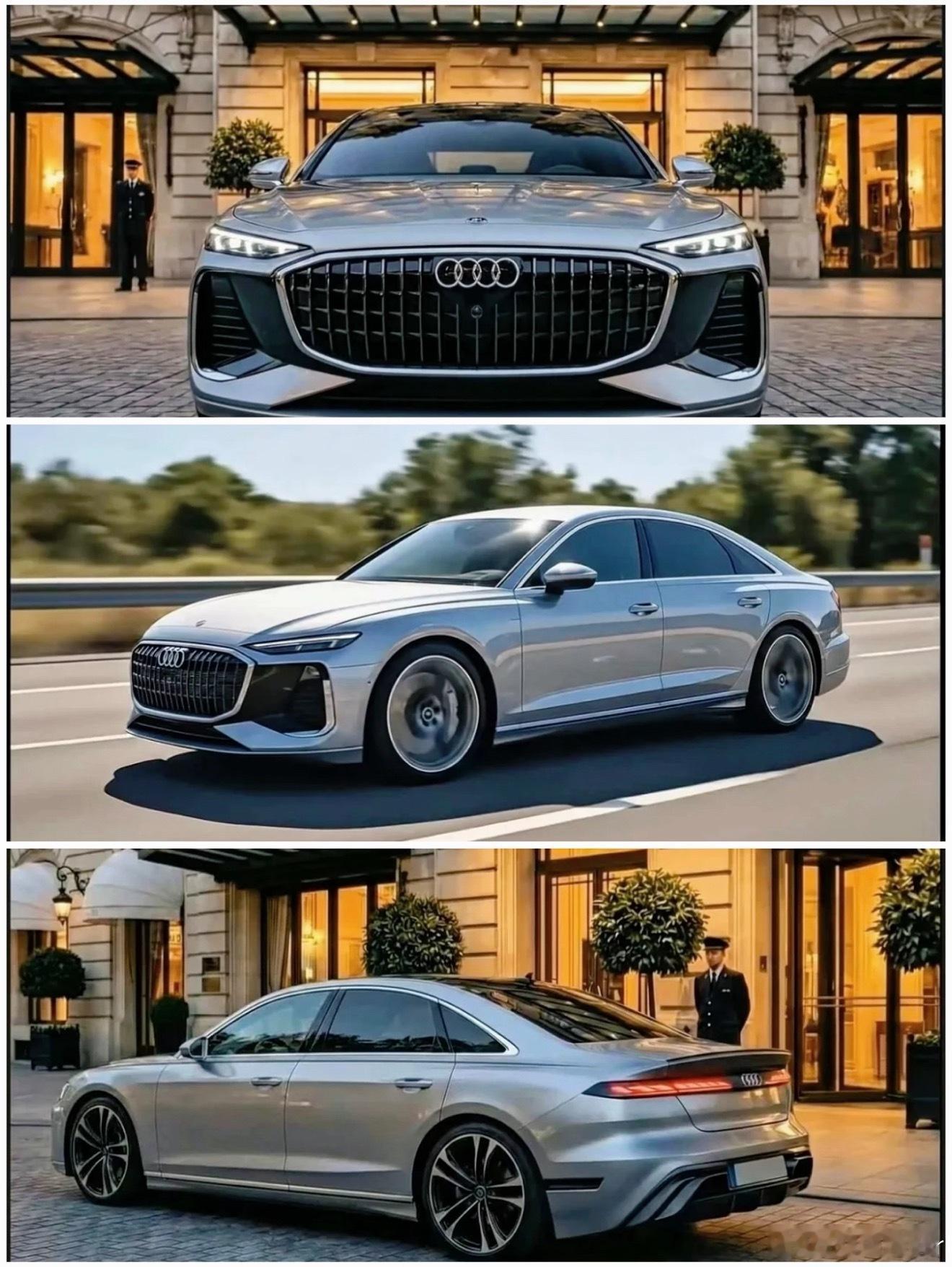 要是全新奥迪a8能长这样我觉得可以大卖！简直太科技太帅了现在很多的老板都是年轻人