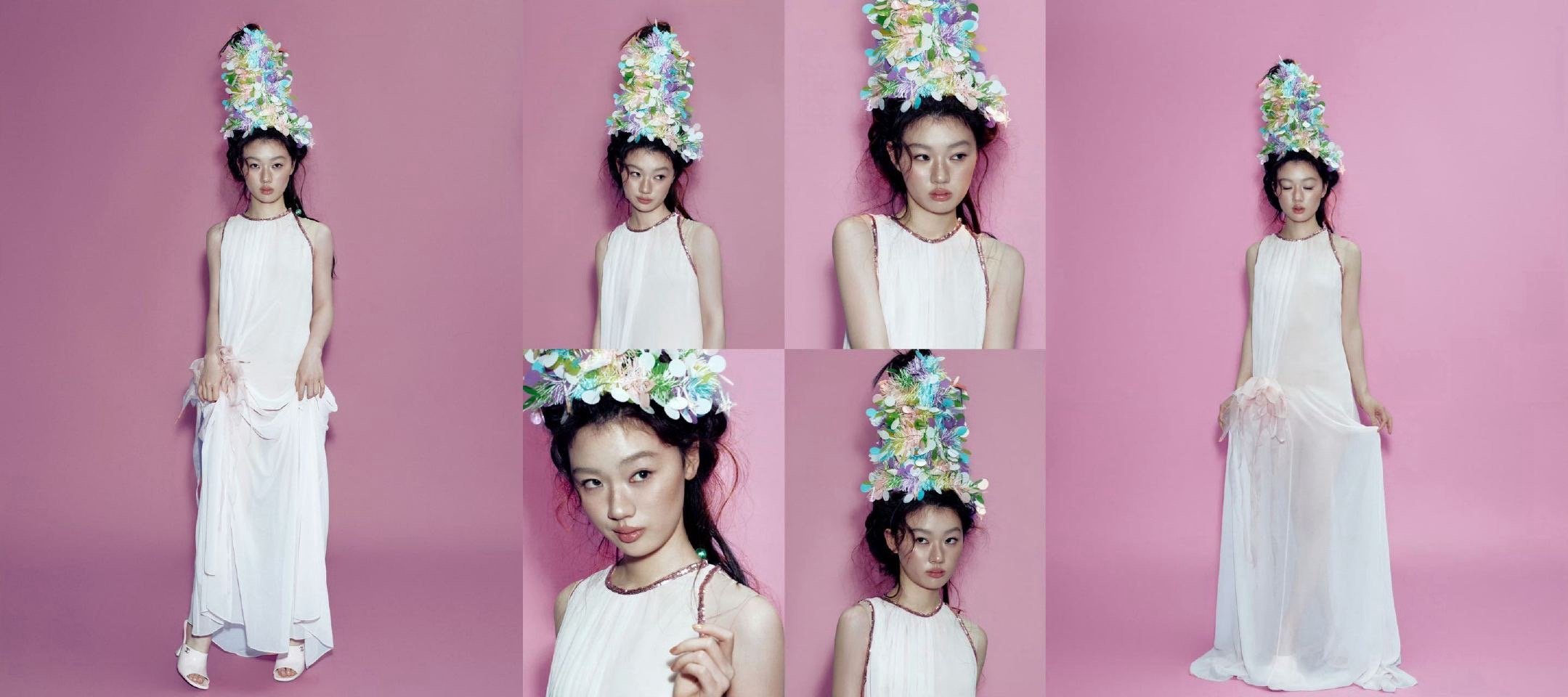 单依纯一口气发了54张图单依纯生日发图也太豪横了！一口气54张，套套惊艳，张张