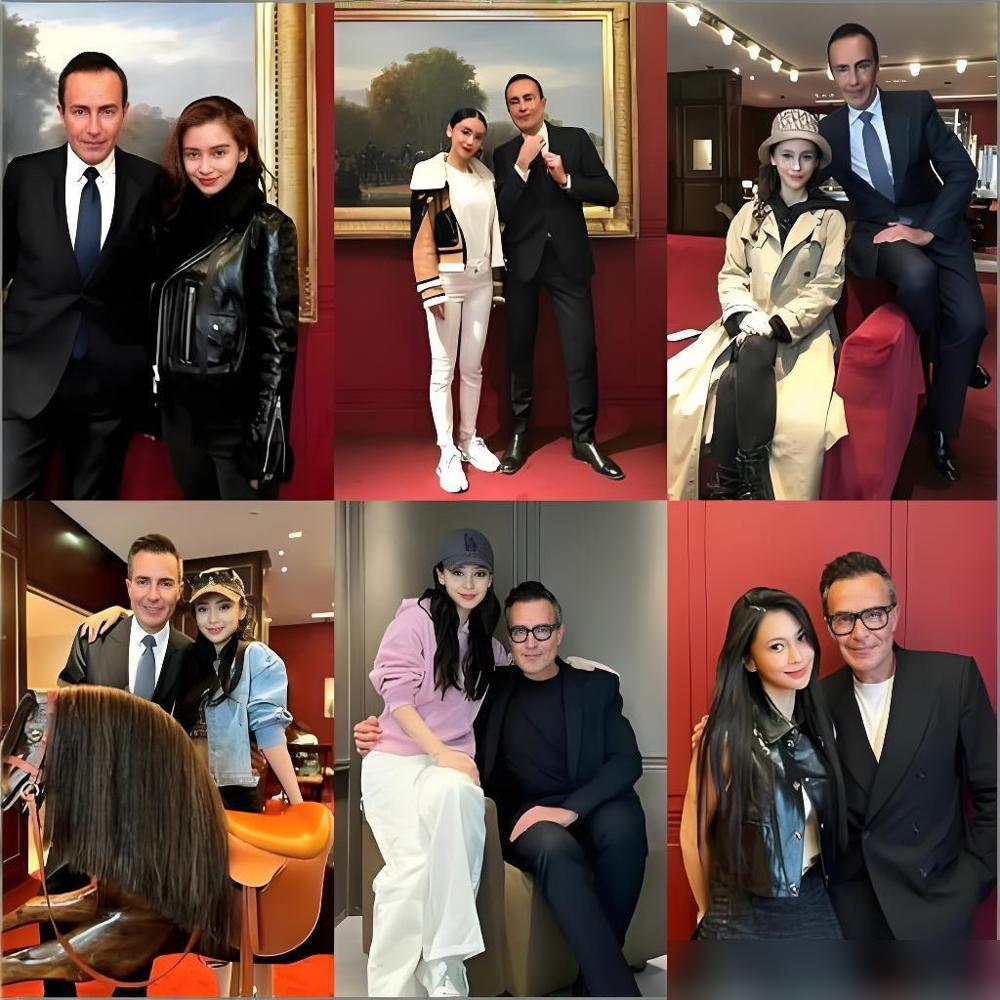 杨颖被曝内地“封杀”，爱马仕高管却每年抢晒她合照，连儿子都意外曝光！内娱打