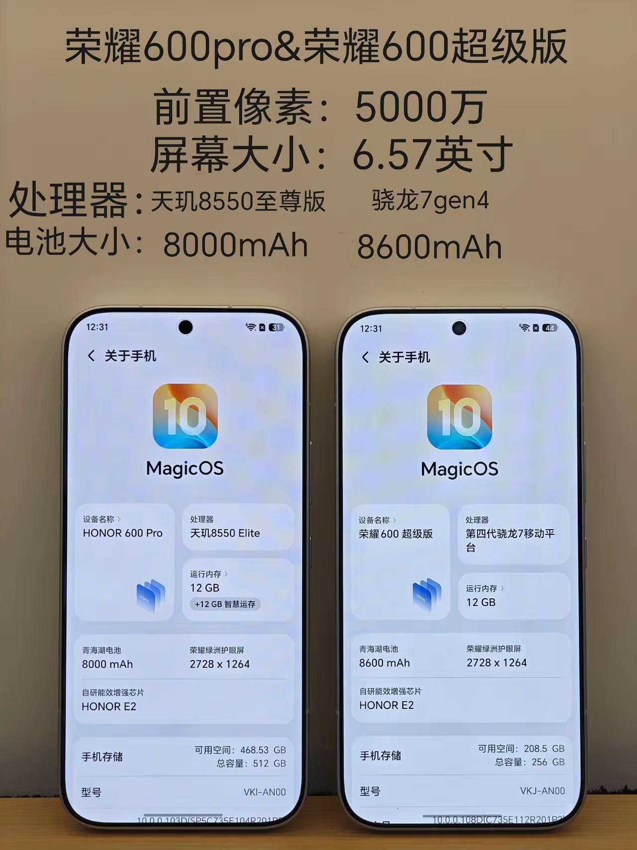 荣耀600系列的变化你发现了吗？续航依然堆料很猛，8600mAh大电池+80W