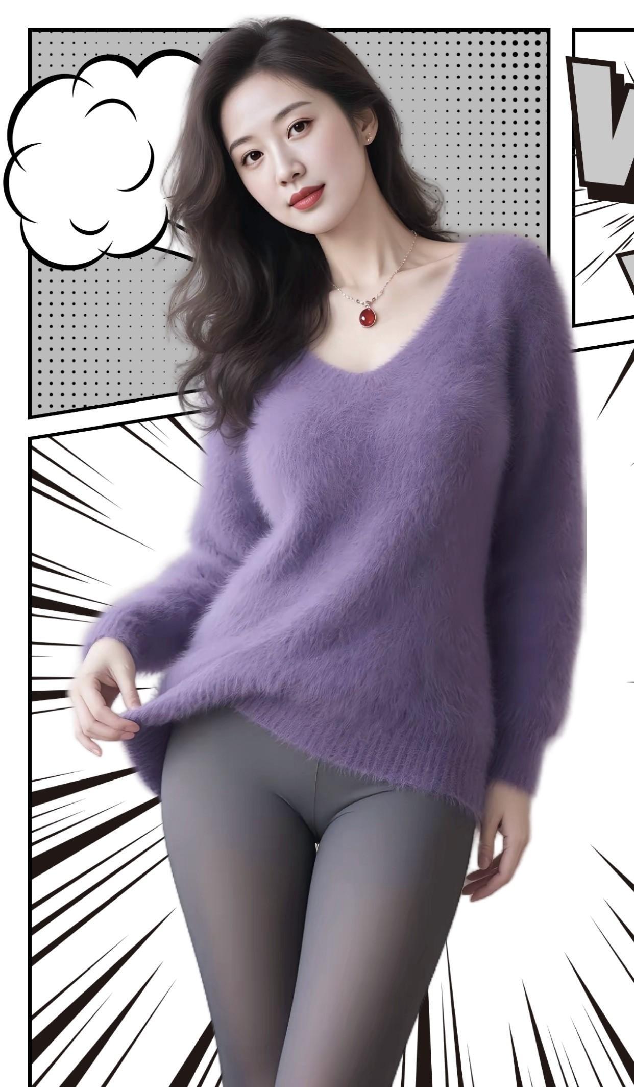 你以为“白月光”是纯白清淡？大错特错！香芋紫，不是甜腻，是裹挟灰度的温柔陷阱