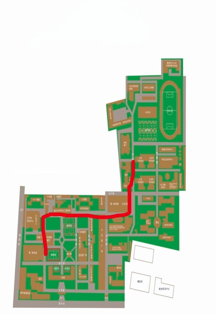 终于懂大学面积小的含金量了这个深有体会，大学四年，都没买过自行车，上课全是步行