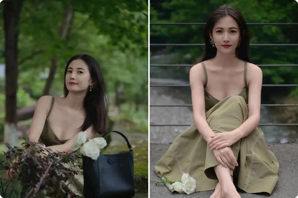 身材到底有多抢镜？陈钰琪这组全身画面一出来，线条和比例都藏不住
