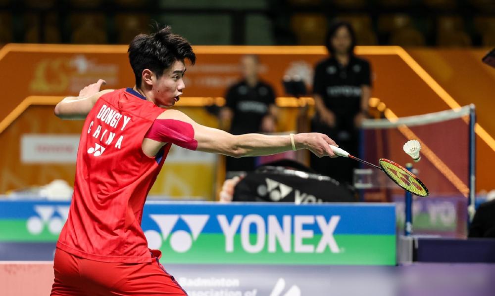 国羽小将在奥尔良大师赛直接炸场！22岁的董天尧简直杀疯了！身高1.90米的