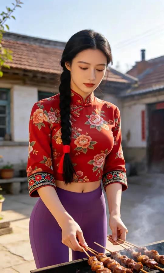 俩人又在说婚期，双方孩子都同意。时间就定腊月底，梅开二度要恭喜。